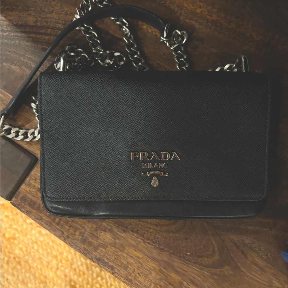 Black Prada purse
